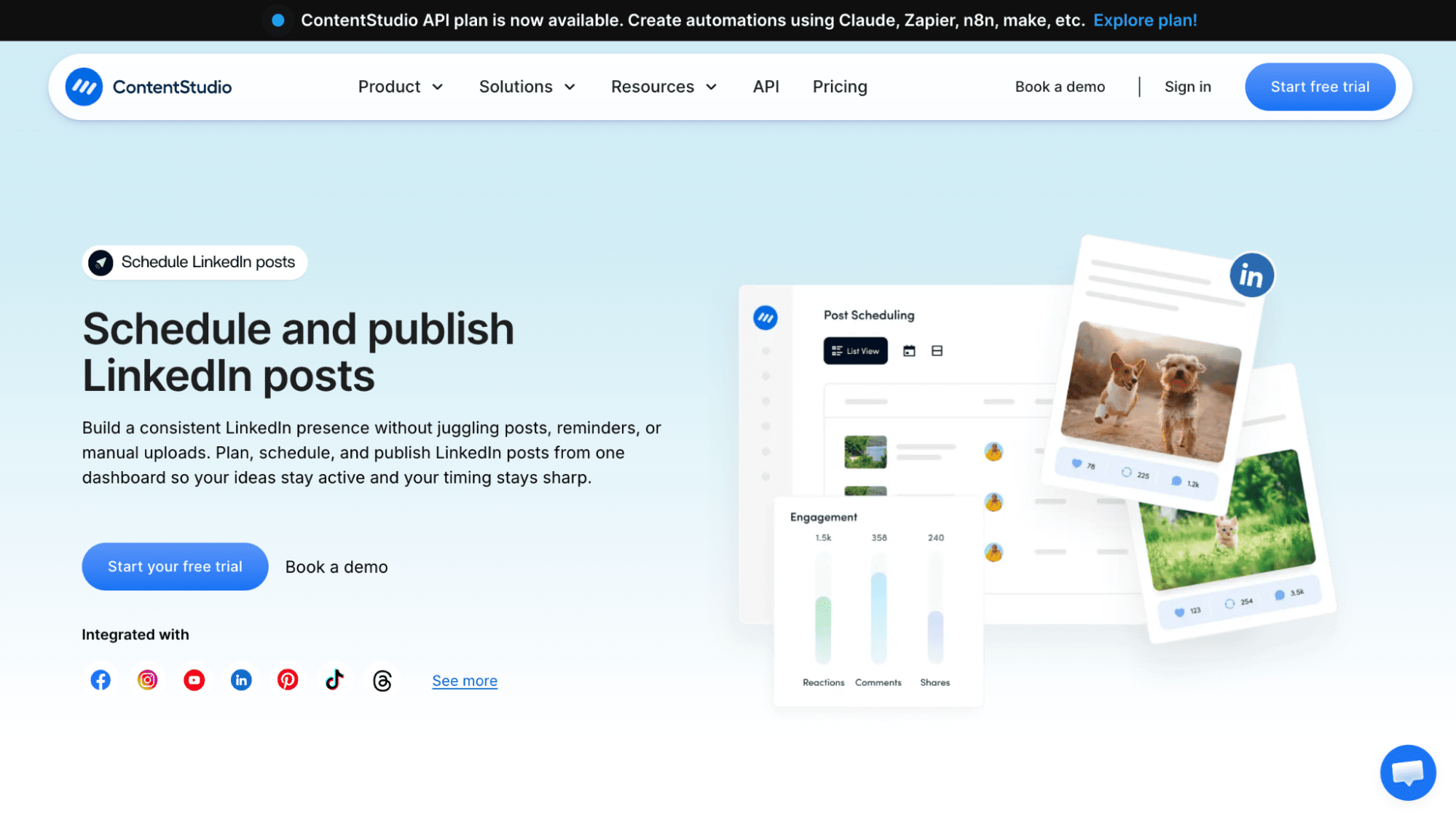 ContentStudio alternative