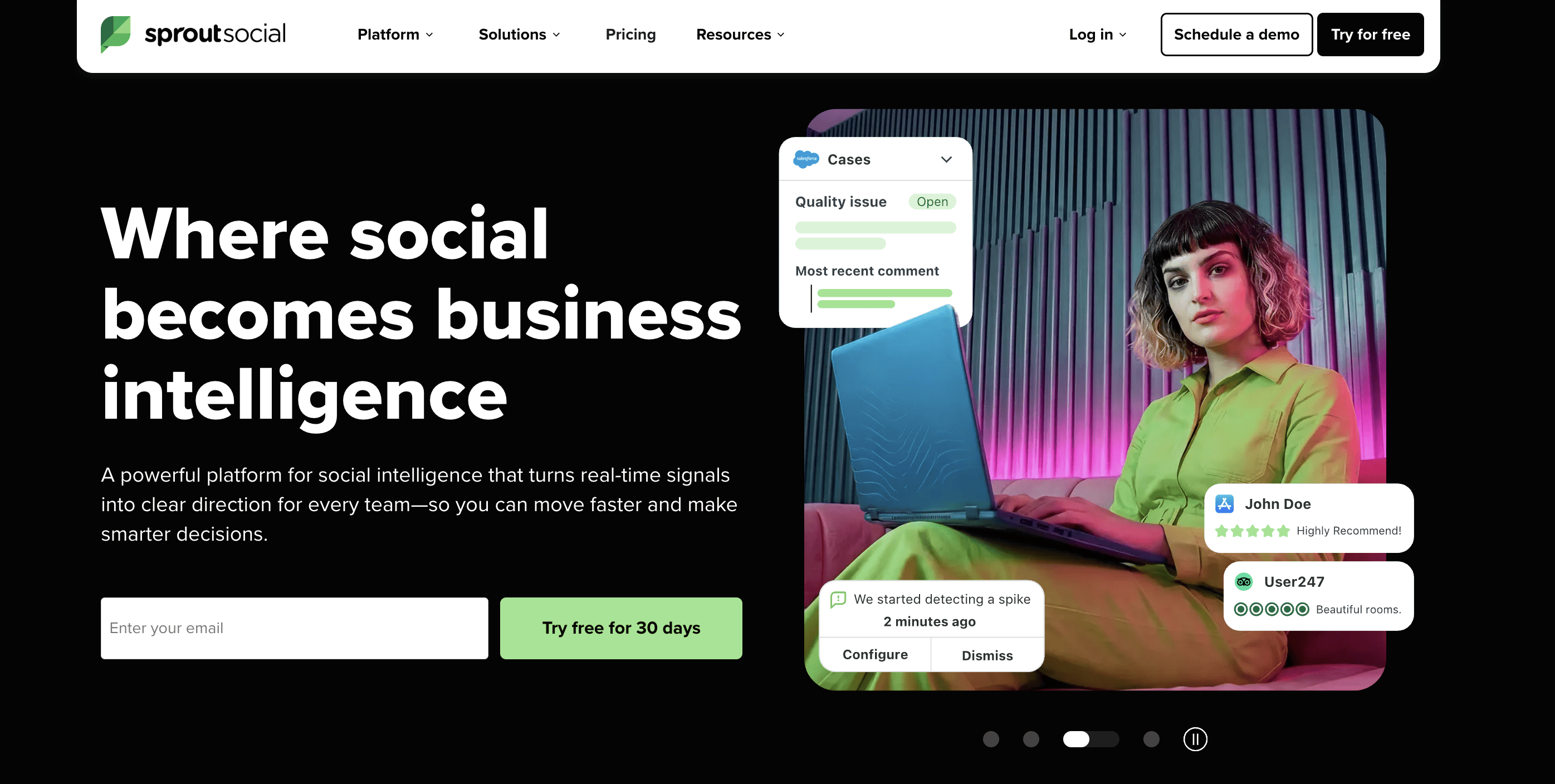 sprout social for social media scheduling