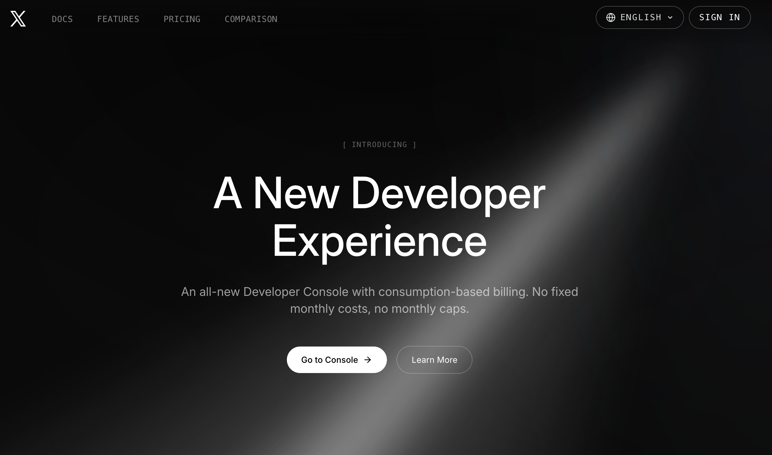 X API for developers