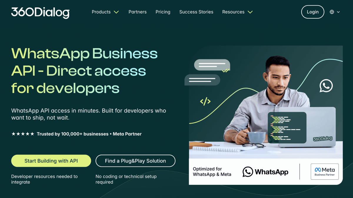 360dialog for whatsapp api
